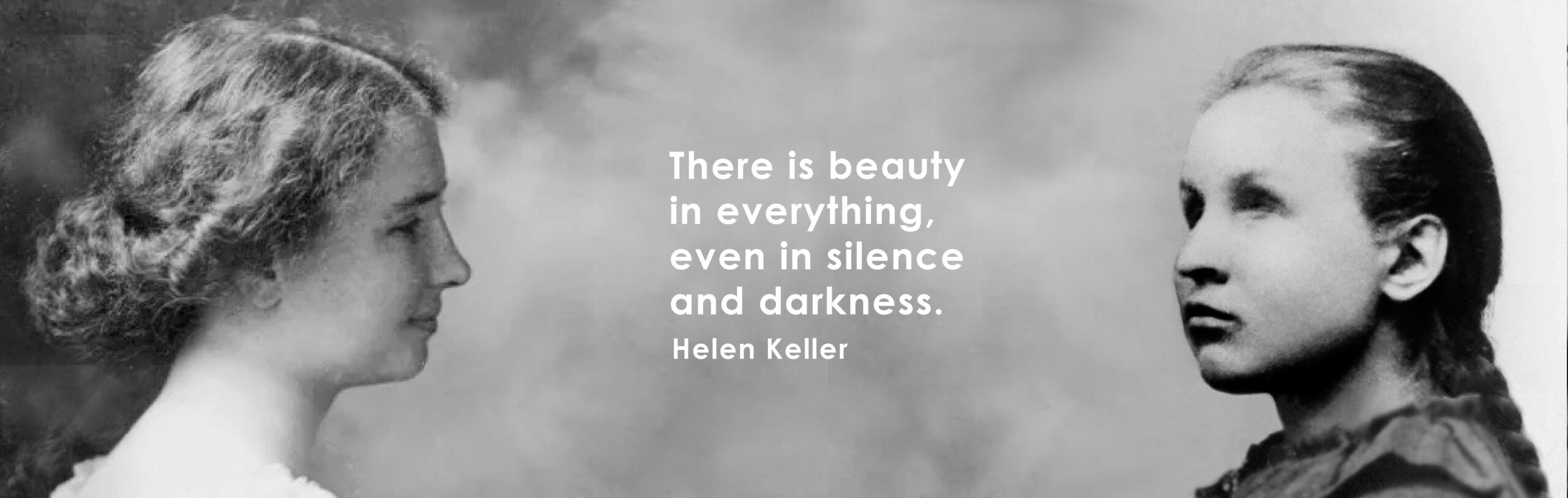 Helen Keller og Ragnhild Kaata var begge inspirasjonskilder ved etableringen av Eikholt.